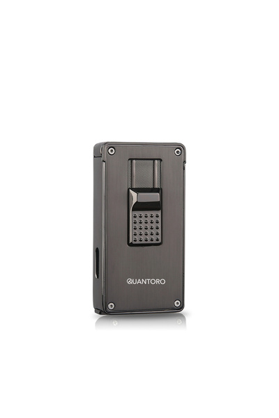 Quantoro MGM04-23 Çift Jet Alev Gunmetal Çakmak