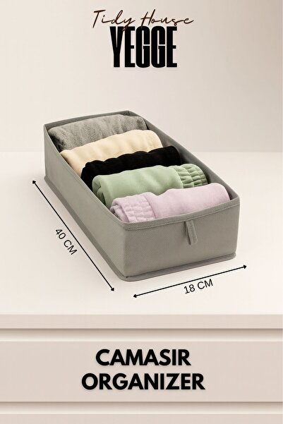 YEGGE 2 органайзера за чекмеджета и шкафове, органайзери за рафтове, 40x18x10...