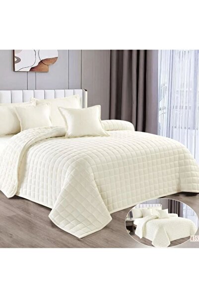 Reiashn مفرش مضغوط ديم مخمل فرو لون سكري شتوي مزدوج