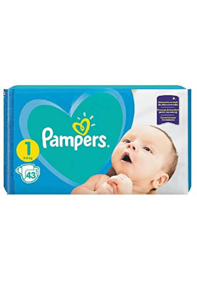 Pampers 1 nou-născut 2-5 kg, 43 buc