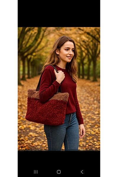 Tozpembehome Two-Color Knitted Bag