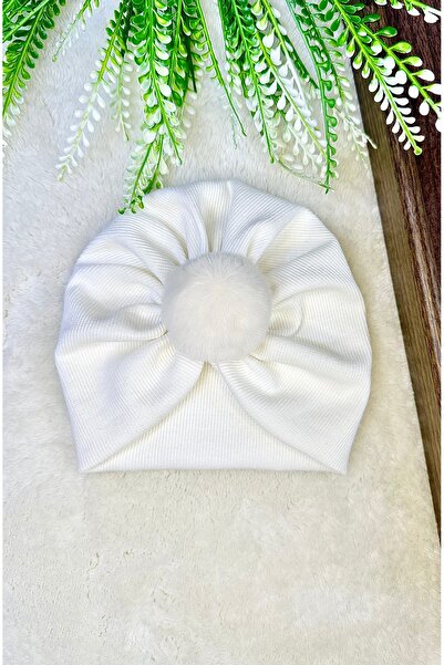 Bandana Sepetim 0-2 yaş pamuklu ful esnek terletmeyen kaymayan bebek bonesi