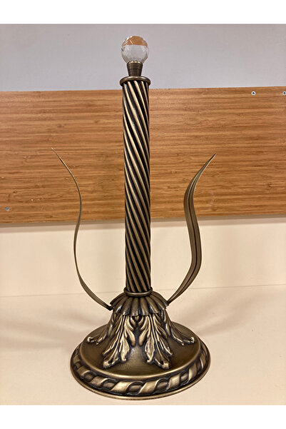 PLUS HOME حامل مناشف ورقية للمطبخ والحمام من النحاس بلون عتيق