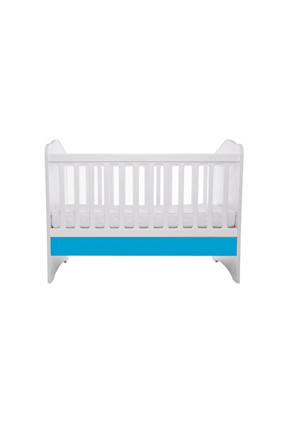 Vessanti Como crib without drawer - White with Blue