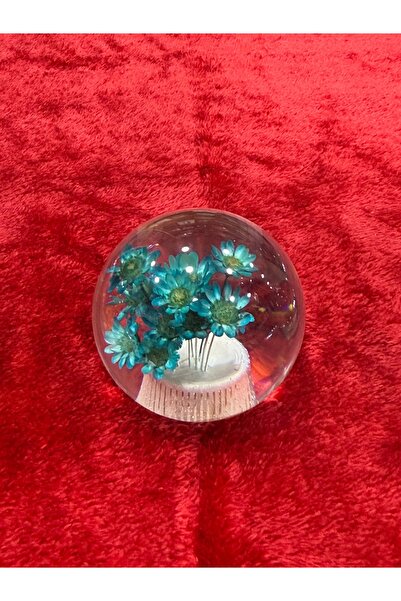 Korkmaz Oto Market & Aksesuar Mavi Çiçekli Vites Topuzu