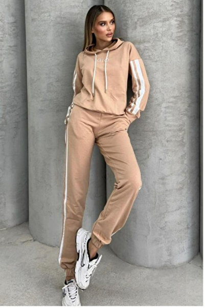 OEMN Trening Damă din Bumbac 100% - Compleu 2 Piese: Pantaloni și Hanorac cu ...