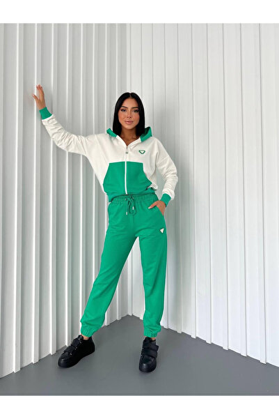 OEMN Trening dama pantaloni si hanorac cu gluga