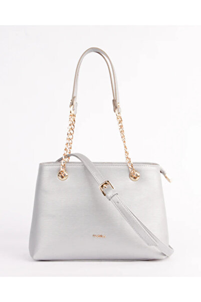 Tuğba Lando Chain Detailed Adjustable Strap Women's Crossbody and Shoulder Bag T48374