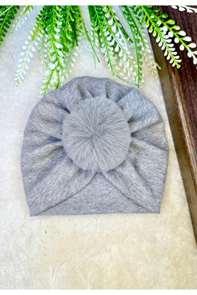 Bandana Sepetim 0-2 yaş pamuklu ful esnek terletmeyen kaymayan bebek bonesi