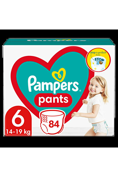 Pampers Scutece-chilotel Pants Mega Box Marimea 6, 14-19 kg, 84 buc