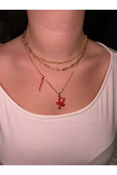 Fiamoss 3-Piece Lobster Necklace