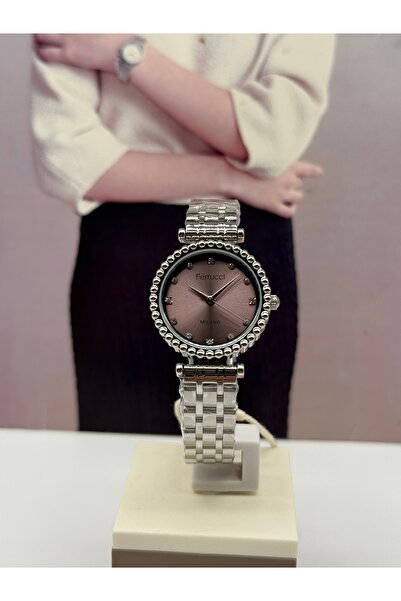 Ferrucci Pink Women's Watch Waterproof with 2 Years Warranty