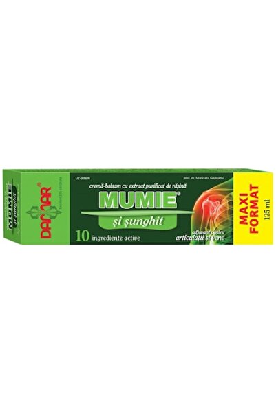 Mumie Cream-balm with purified resin extract and Shungite, 125 ml