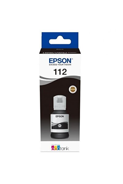 EPSON Original 112 EcoTank Ink C13T06C14A, Black