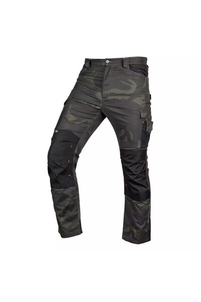 NEO Pantaloni de lucru, poliester, bumbac, model Mix&Match, camuflaj verde in...