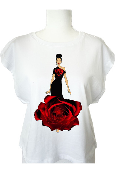 MDY-marketplace Tricou MDY design din Bumbac 100%