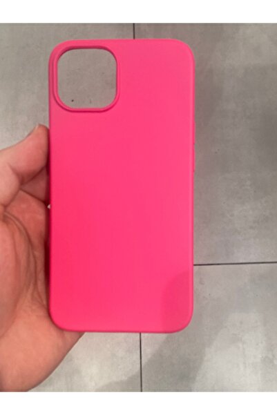 Mee.co حافظة إطلاق من السيليكون المخملي المتوافق مع هاتف iPhone 13 و14