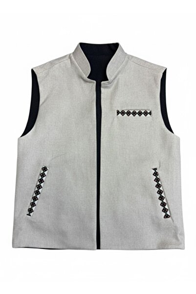 Generic Double-faced winter vest in a modern style, high-quality Saudi-made.