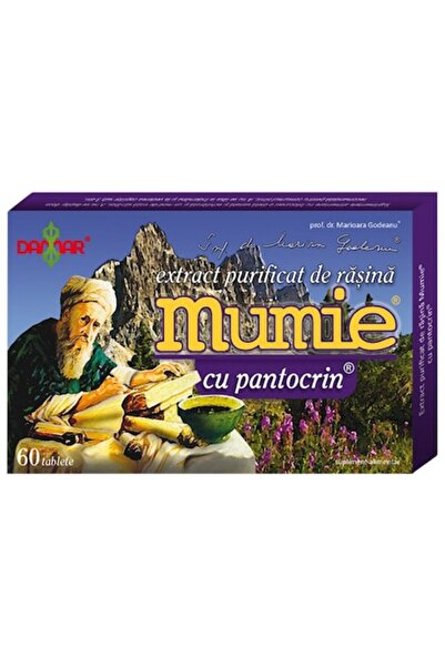Mumie Purified Resin Extract with Pantocrin 60 tablets