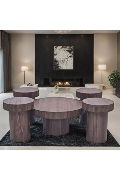 Tasamem Dafia طقم طاولات شاي 5 قطع