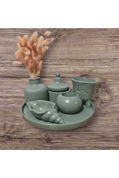BİRGÜL HOME DEKORATİF 5 Lİ SET