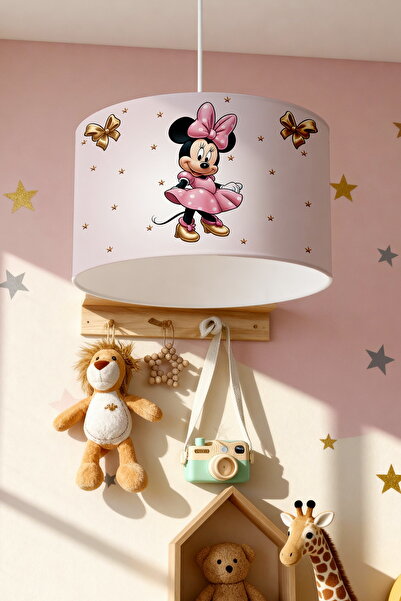 EVPANYA Sevimli Minnie Desenli Çocuk Odası Avize
