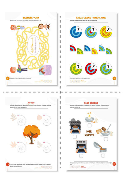 Türkiye Diyanet Vakfı Yayınları YENİ BASIM İyilik Fidanı Okul Öncesi Eğitim Seti 9 Kitap Set + Hediyeli