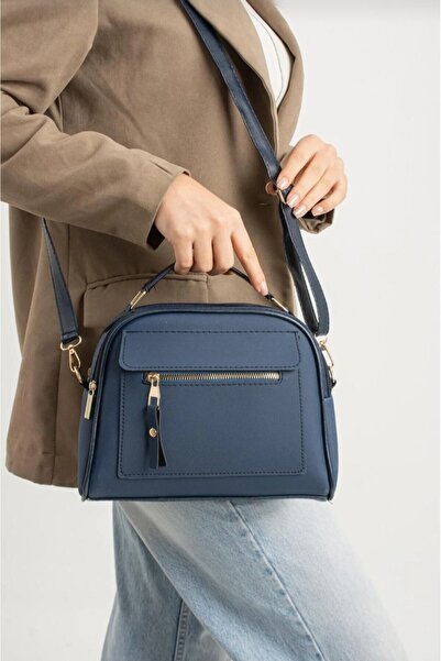 MY VİNTAGE Τσάντα χεριού και ώμου πολλαπλών διαμερισμάτων Luxury Classic