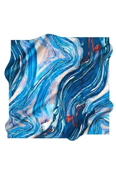 Aker وشاح حريري نوستالجي تيفيل 8549-922