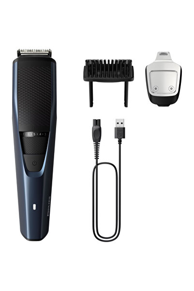 Philips Beard trimmer BT3238/15, Stainless steel blades with automatic sharpening, 0.5-10mm, uti
