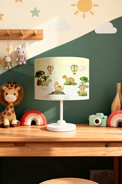 EVPANYA Green Nature Patterned Children's Room Lampshade
