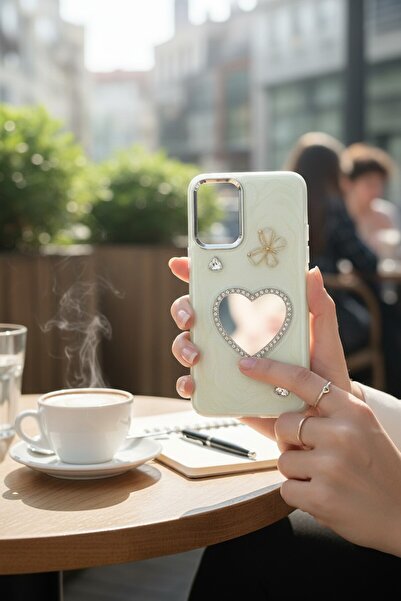 batuteknoloji Xiaomi Redmi Note 10 Pro Aynalı Taşlı Fiyonklu Kabartma Yüzeyli...