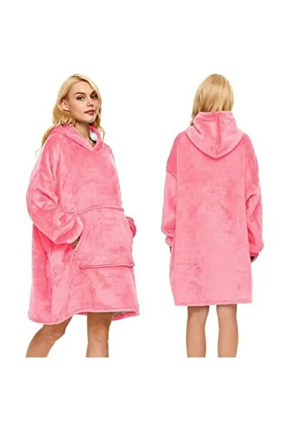 OEM Hanorac călduros supradimensionat 2 în 1, cu blană groasă