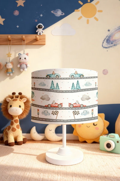 EVPANYA عاكس الضوء لغرفة الأطفال بنمط السفاري في حركة المرور