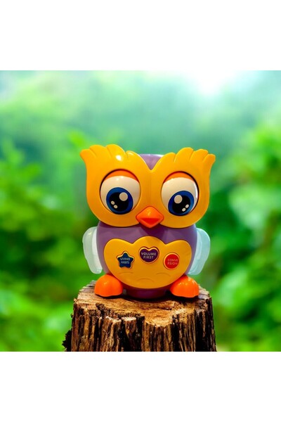 OEM Cheerful and dancing owl, toy with interactive lights and a variety of sounds, girls and boys