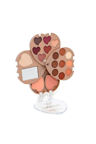 Rose Yelpaze Model Fashion Makyaj Seti