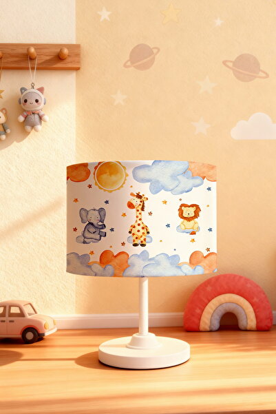 EVPANYA عاكس الضوء لغرفة الأطفال منقوشة سفاري