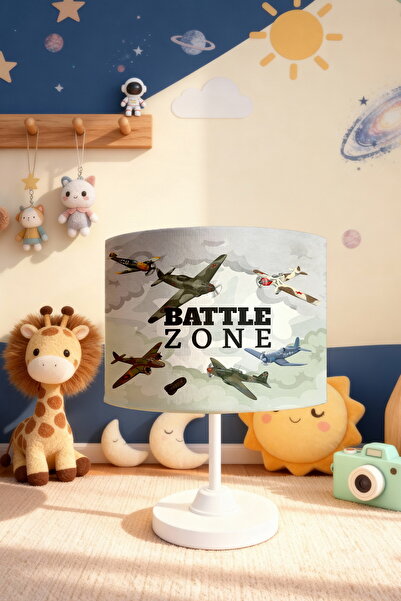 EVPANYA عاكس الضوء لغرفة الأطفال بنمط منطقة المعركة