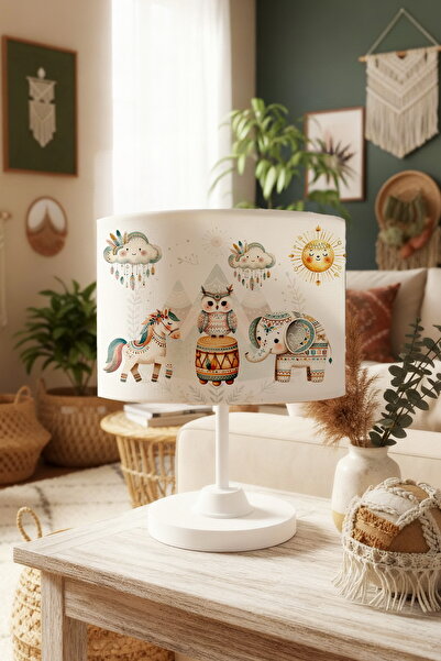 EVPANYA عاكس الضوء لغرفة الأطفال بنمط الحيوانات اللطيفة من بوهيم إنديجياني