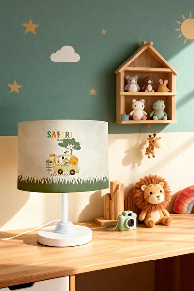 EVPANYA عاكس الضوء لغرفة الأطفال بنمط سفراء رحلات السفاري