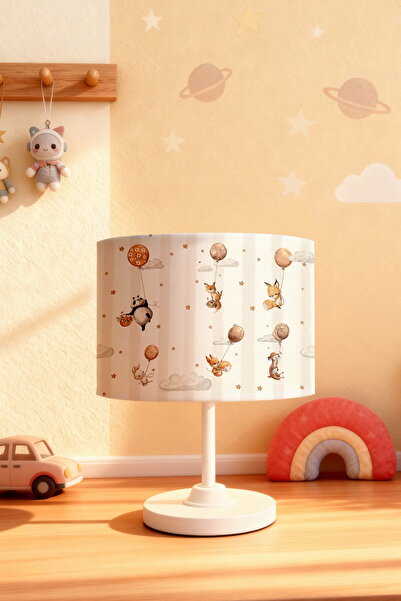 EVPANYA Flying Balloon Animals Patterned Children's Room Lampshade