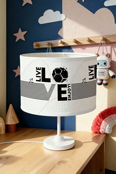 EVPANYA Polka Dot Football Life Patterned Children's Room Lampshade