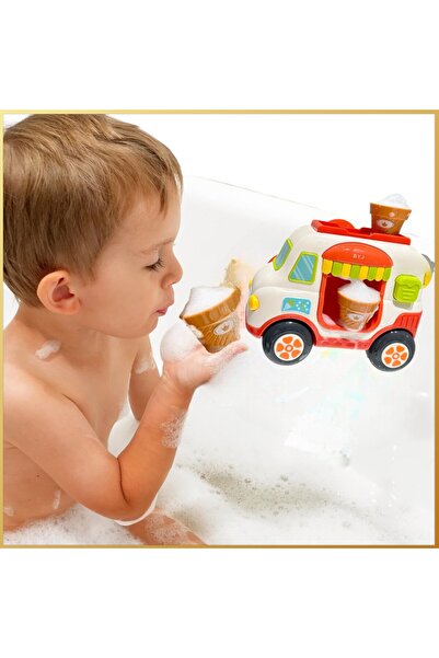 OEM Ice cream bubble truck type machine for the bathtub, produces foam, 3 suction cups for attachment, 2 cups