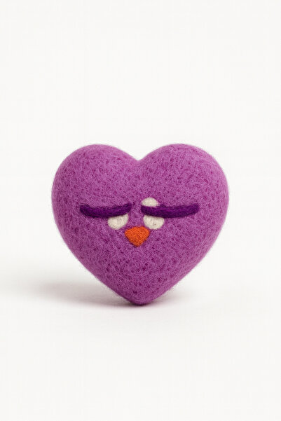 iğne izi Χειροποίητο στολίδι από τσόχα με κορώνα με κούμπωμα – Χαριτωμένο αξε...