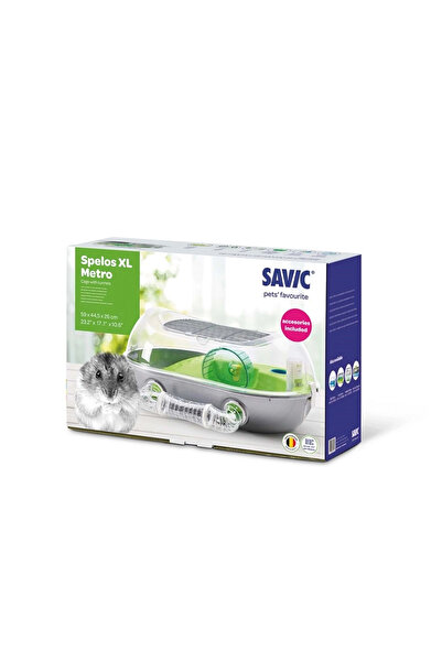 Savic XL Metro Küçük Hayvan Kafesi – Geniş Tünelli Kemirgen Evi