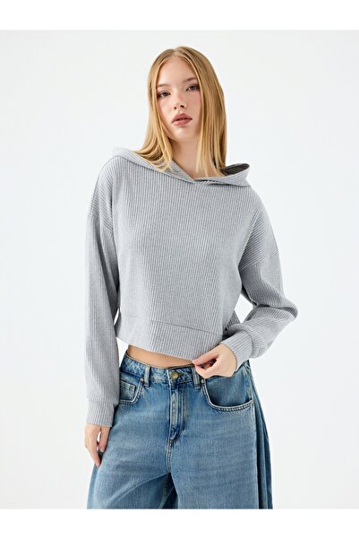 Loft Long Crop Women's Sweatshirt