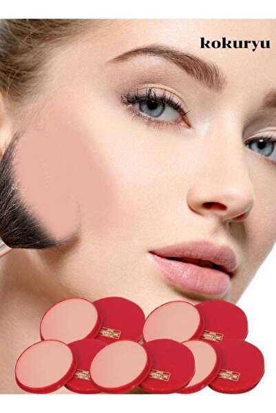Kokuryu بودرة أساس بلون الكرز الوردي من سمر كيك، 5 قطع