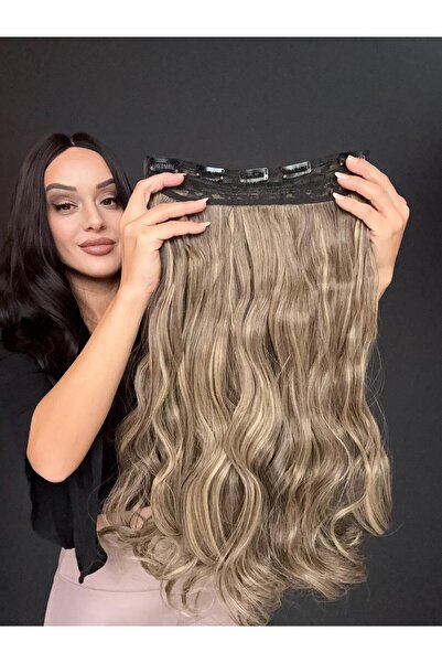 Suzan Peruk Isıya Dayanıklı Yarımay ÇıtÇıt Saç Ekstra Yoğun Videolu ürün