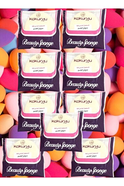 Kokuryu 9 قطع إسفنجية - صنع في الفلبين، أصلية لمسحوق الكيك