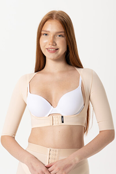 H&A Korse Göğüs Altı Kopçalı Yarım Kol Korse Medikal Kol Liposuction Kol Germ...